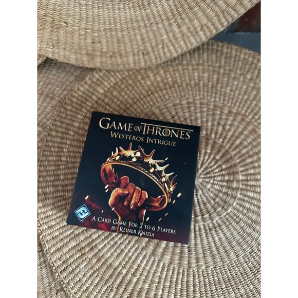 Game of Thrones Westeros Intrigue card game - Picture 1 of 6